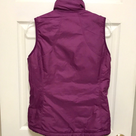 The North Face Mossbud Reversible Vest Purple - Picture 6 of 16